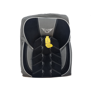 روکش صندلی تیبا 2 vip برزنت طوسی و مشکی 009